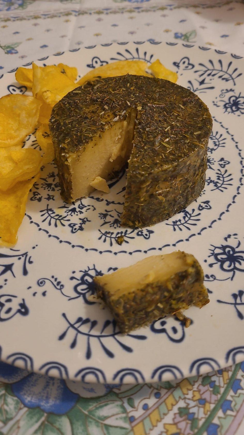 queso vegano a las finas hierbas